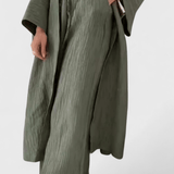 Kaspija | Divdaļīgs atpūtas komplekts ar garu kimono